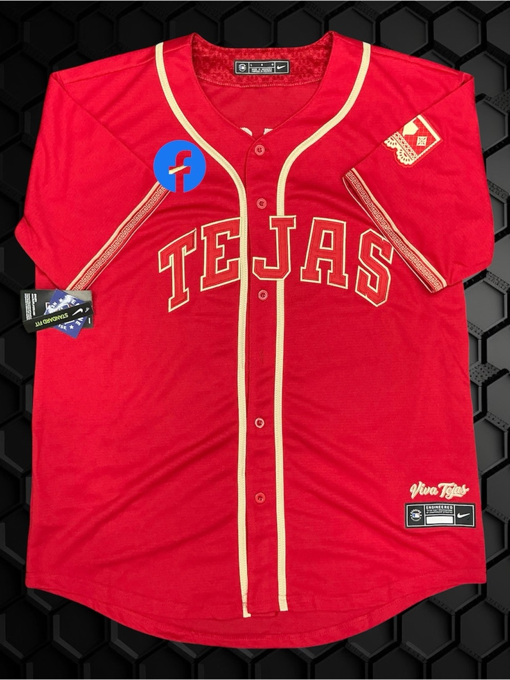 TX Rangers Seager jersey size L